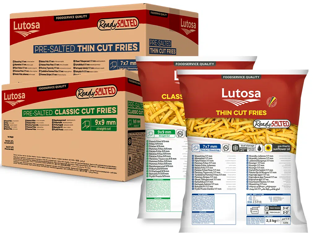 Carton frites surgelées 10 Kg